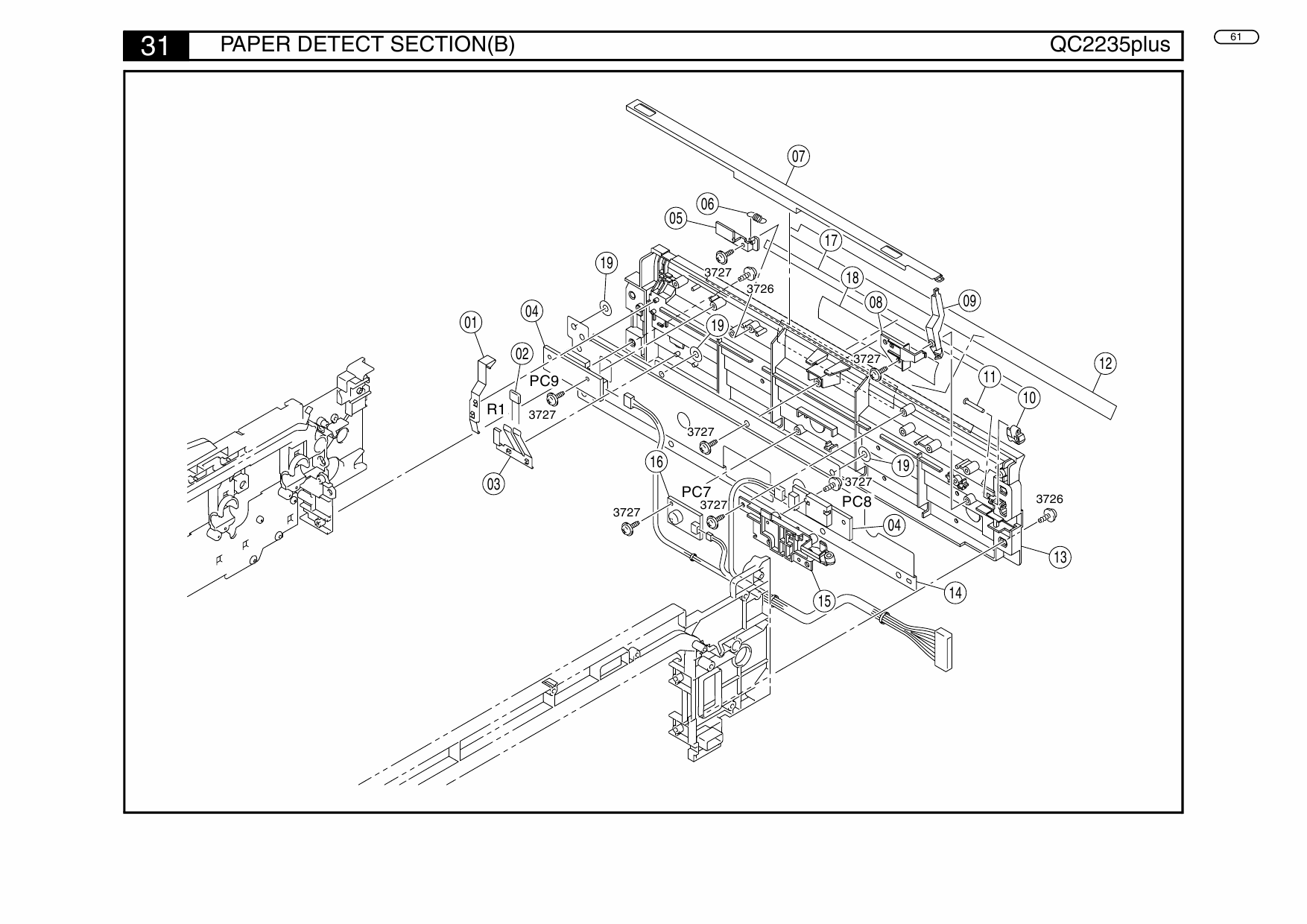 Konica-Minolta Options QC-2235plus CF2203 8022 Parts Manual-4